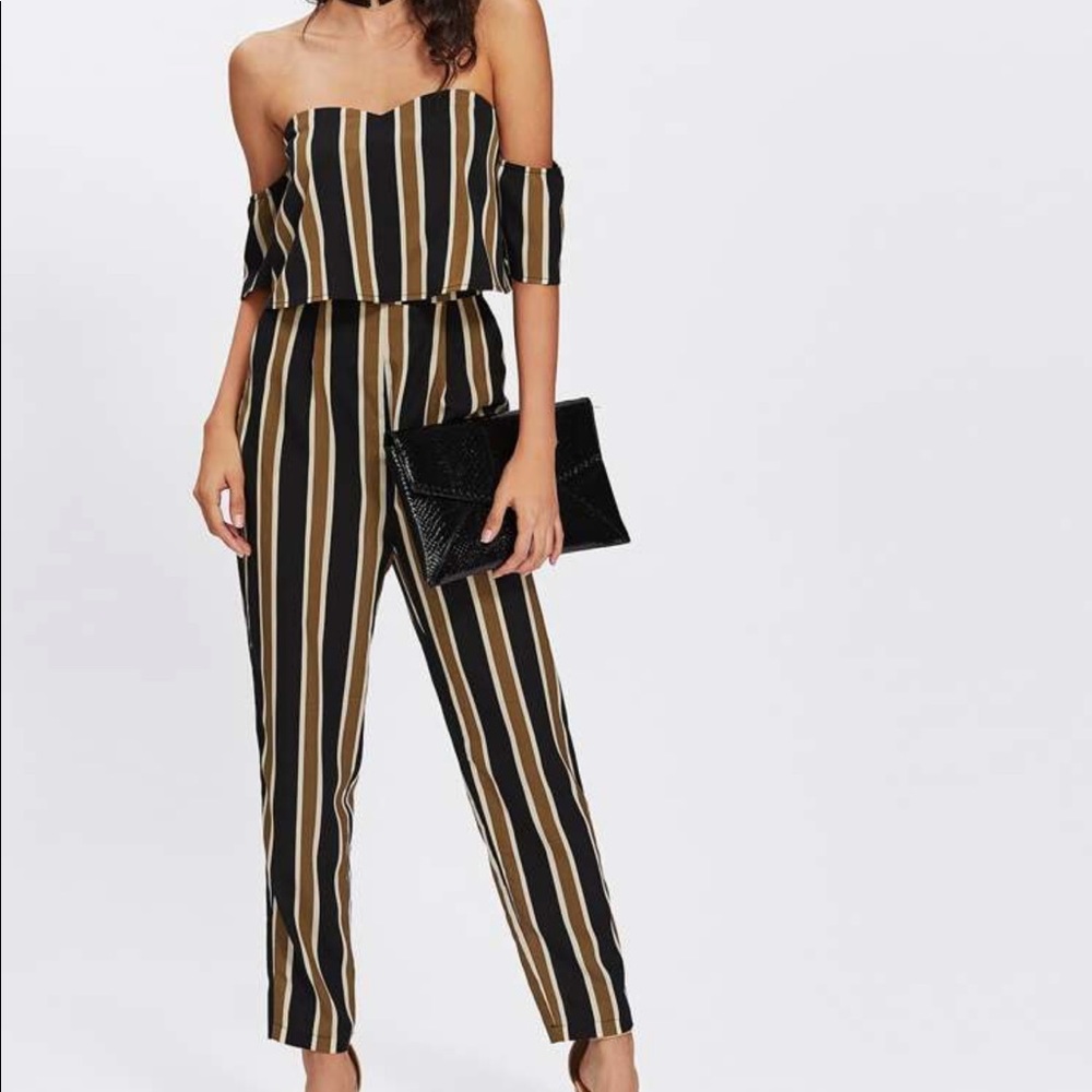 Strapless jumpsuit